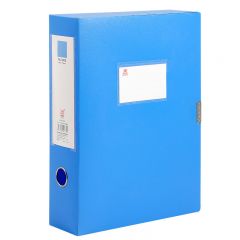 加厚大容量档案盒A4文件夹文件盒资料册办公用文件存储收纳盒立式